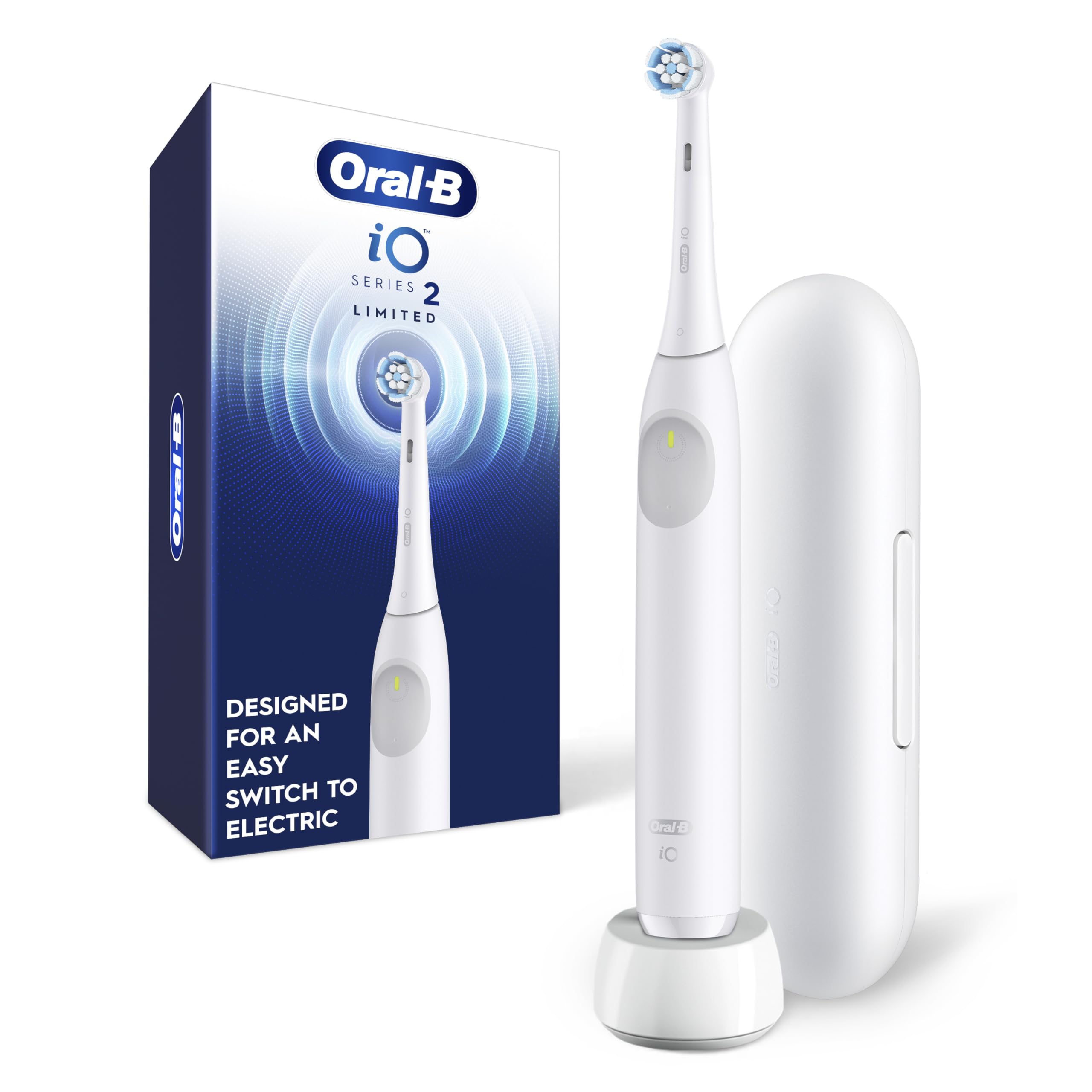 Oral-B Rechargeable Electric Toothbrush, iO Limited Simple Clean, 3 Cleaning Mod