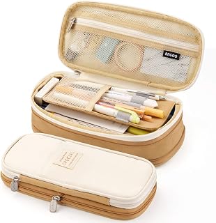 EASTHILL Big Capacity Pencil Pen Case Office College School Large Storage High Capacity Bag Pouch Holder Box Organizer