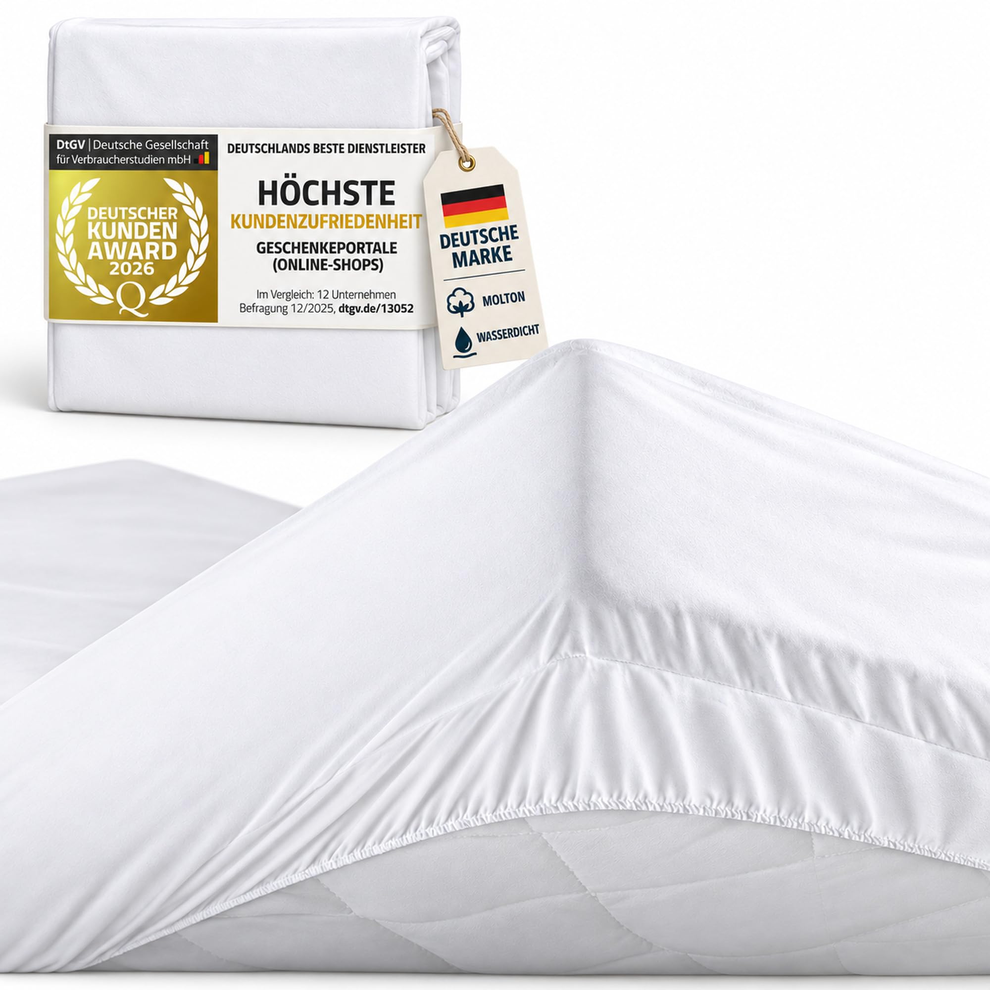 Feluna Flannelette Bed Liner Waterproof Molton Mattress Protector Waterproof Mat