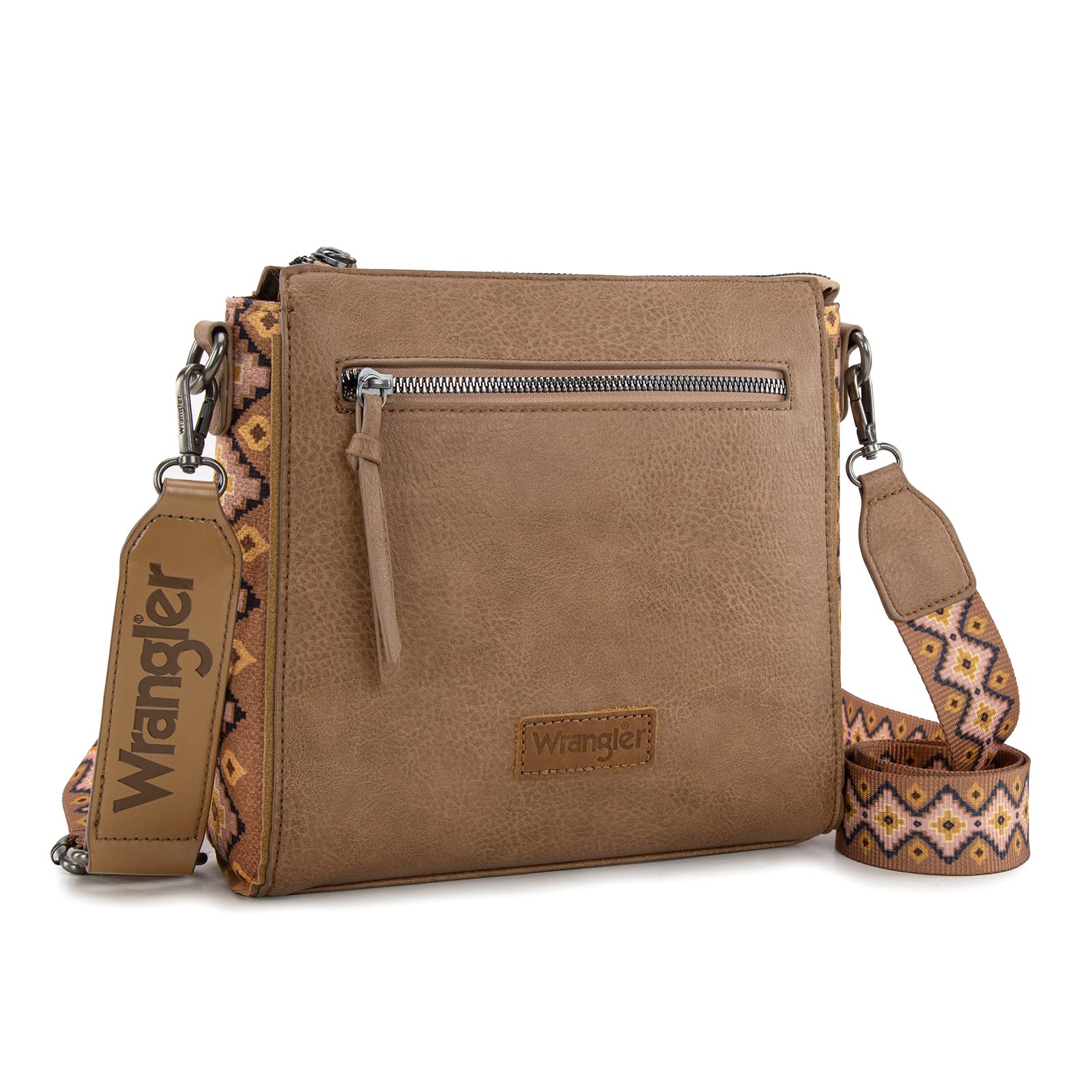 Wrangler Crossbody Purses for Women Vegan Leather Shoulder Bag Handbags