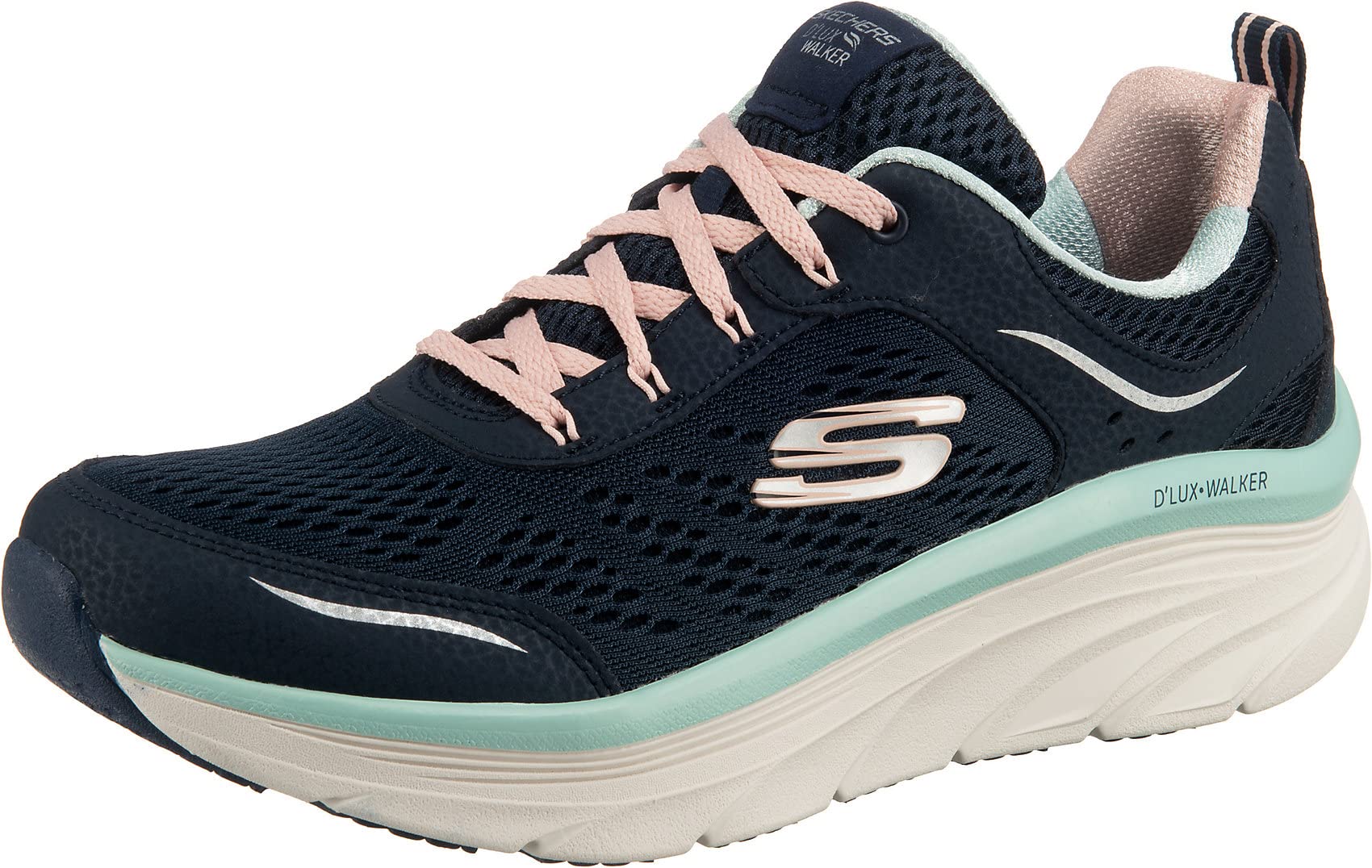 Skechers D'Lites Summer Fiesta White Multi 11 C - Wide