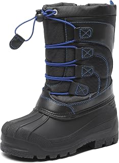 DREAM PAIRS Kids Waterproof Winter Snow Boots