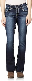 WallFlower Legacy Instastretch Luscious Curvy Bootcut Jeans - Jeans - Luscious Curvy Bootcut Jeans Mid Waist Insta Stretch Juniors (Standard and Plus) - Women