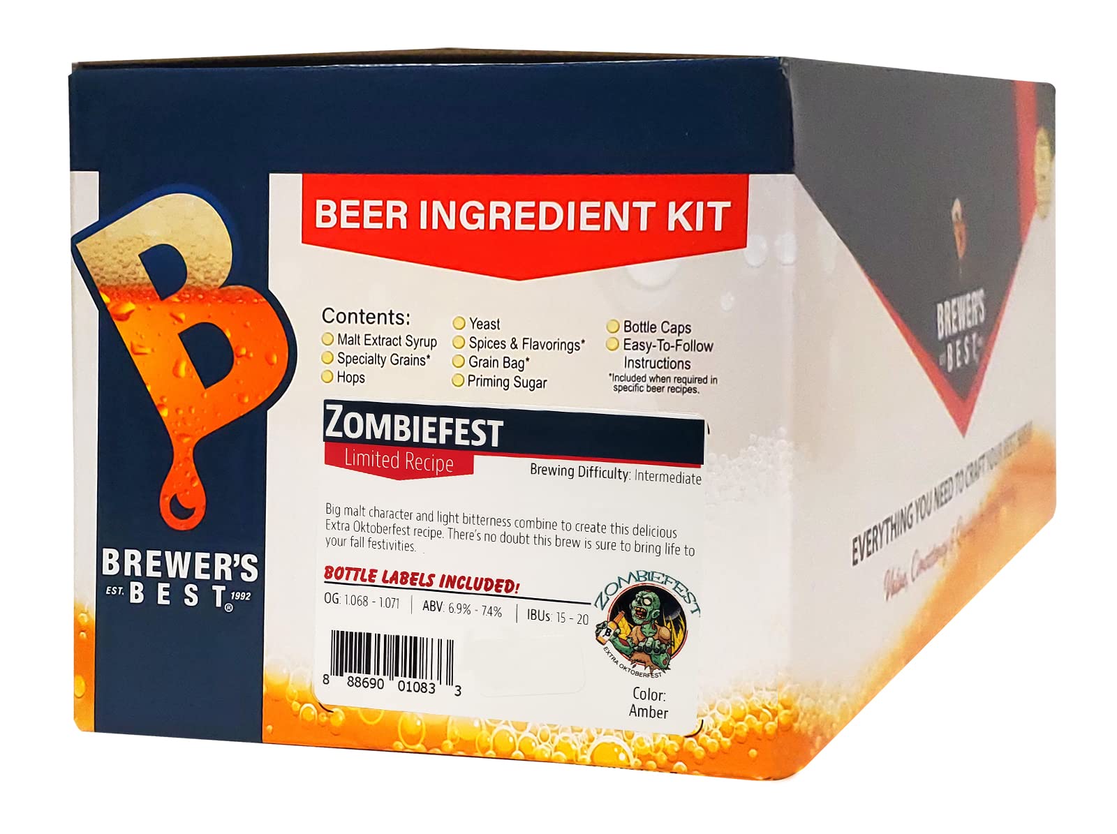 Brewer's Best Zombiefest Extra Oktoberfest Ingredient Kit - 5 Gallon
