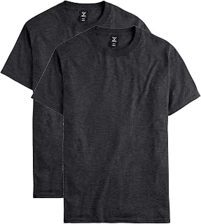 Hanes Men's Beefy-t Heavyweight Cotton T-Shirt 2 Pack