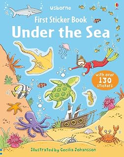 First Sticker Book Under the Sea: An Underwater Sticker Activity Book Showcasing Fun Facts about Marine Life