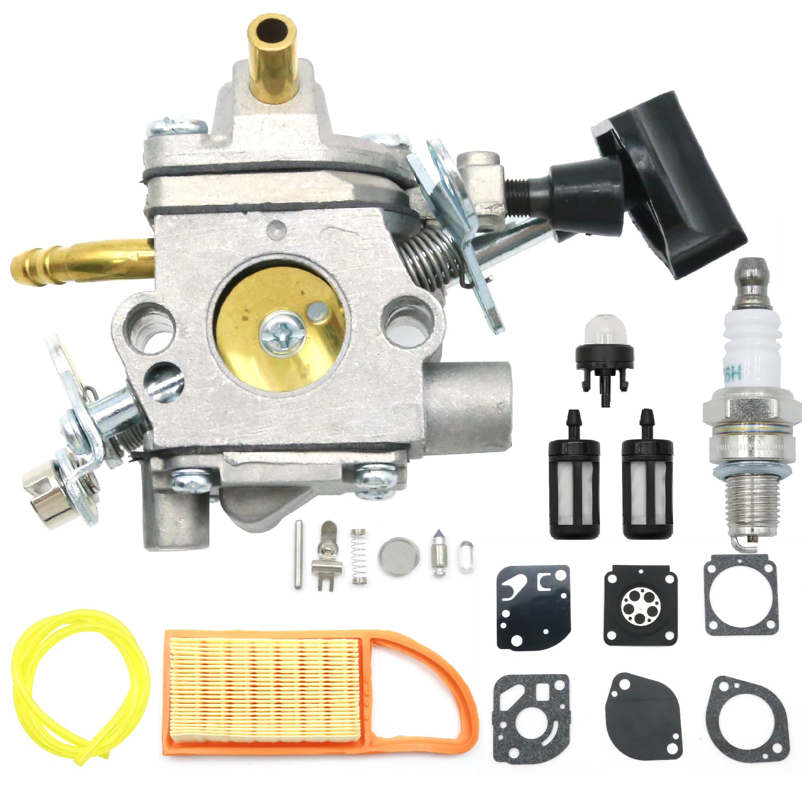 Hoypeyfiy 42821200608 Carburetor Kit, Replacement for Stihl BR600 BR500 BR550 BR
