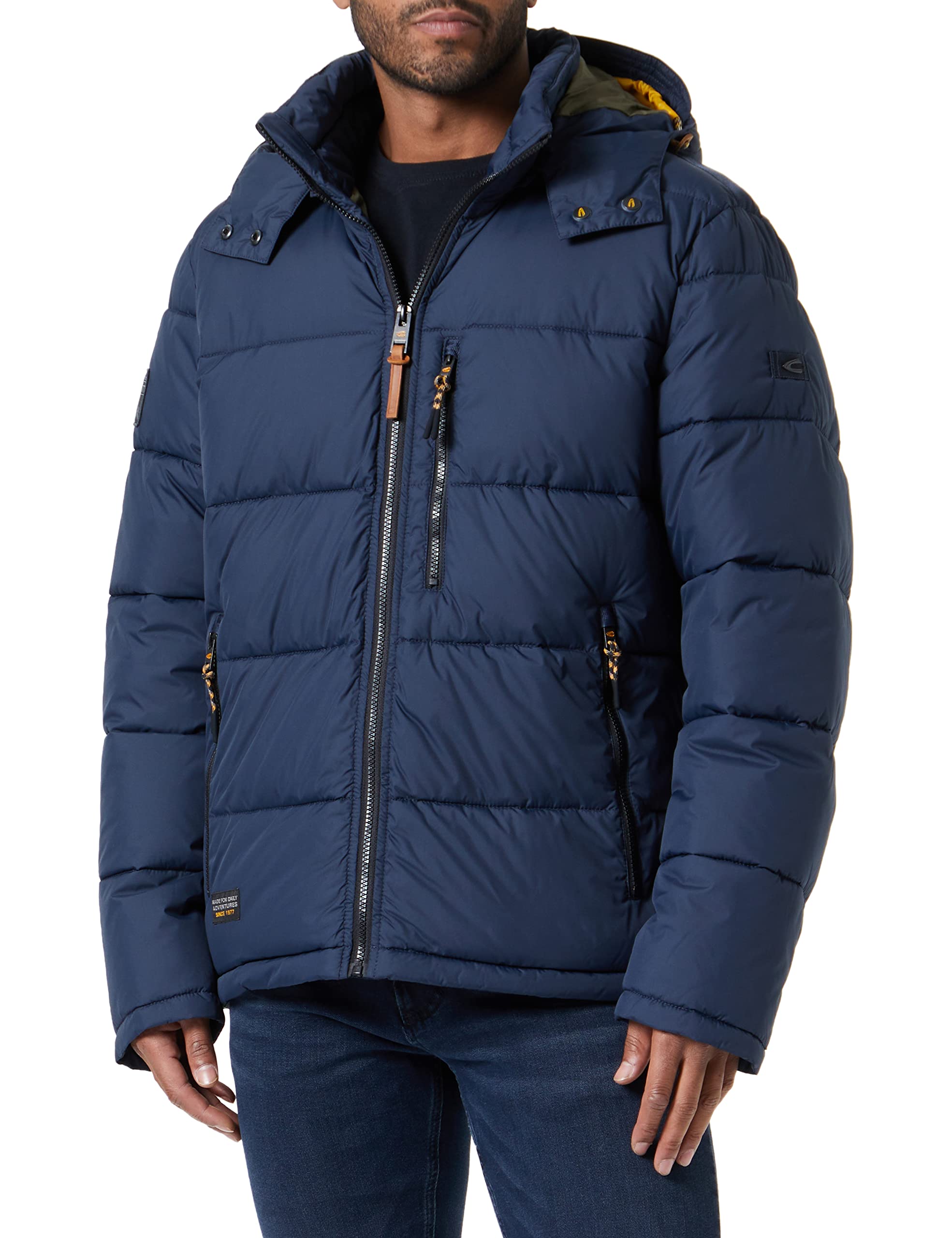 camel active 430180/8 x 33 Blouson, Bleu Nuit, 102 cm Homme