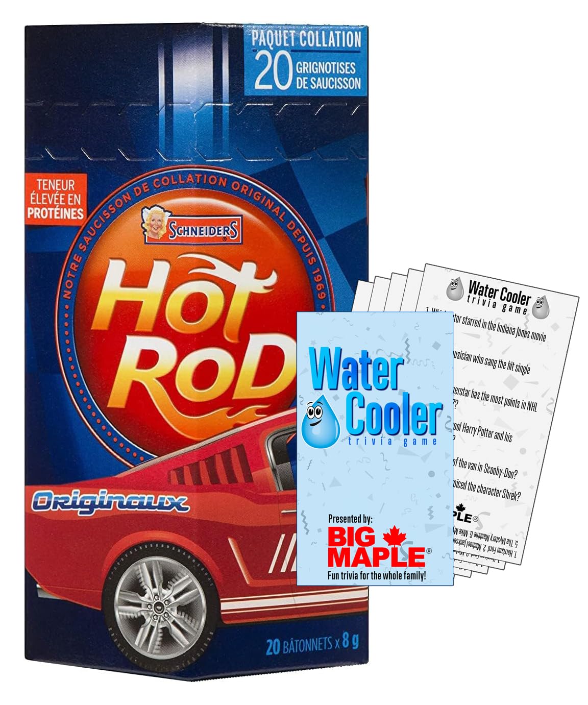 Hot Rod Sausage Snacks Bundle. Includes (1) Package of Schneiders Hot Rod Sausag