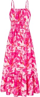 GRACE KARIN Summer Dresses for Women 2026 Vacation Boho Maxi Sundress