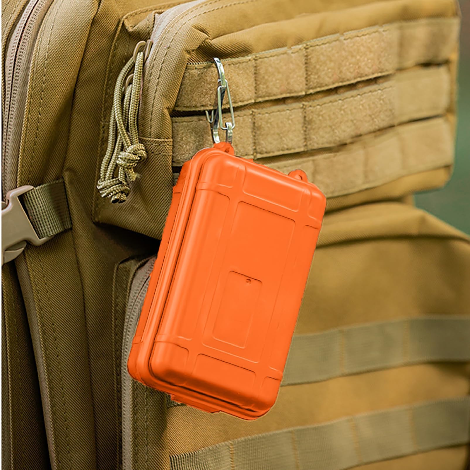Portable Carrying Case with Plastic Material,Outdoor Survival Shockproof Contain