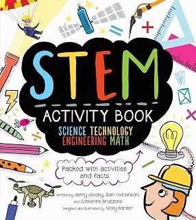 STEM Activity Book: Science Technology Engineering Math: Packed with Activities and Facts (STEM Starters for Kids)
