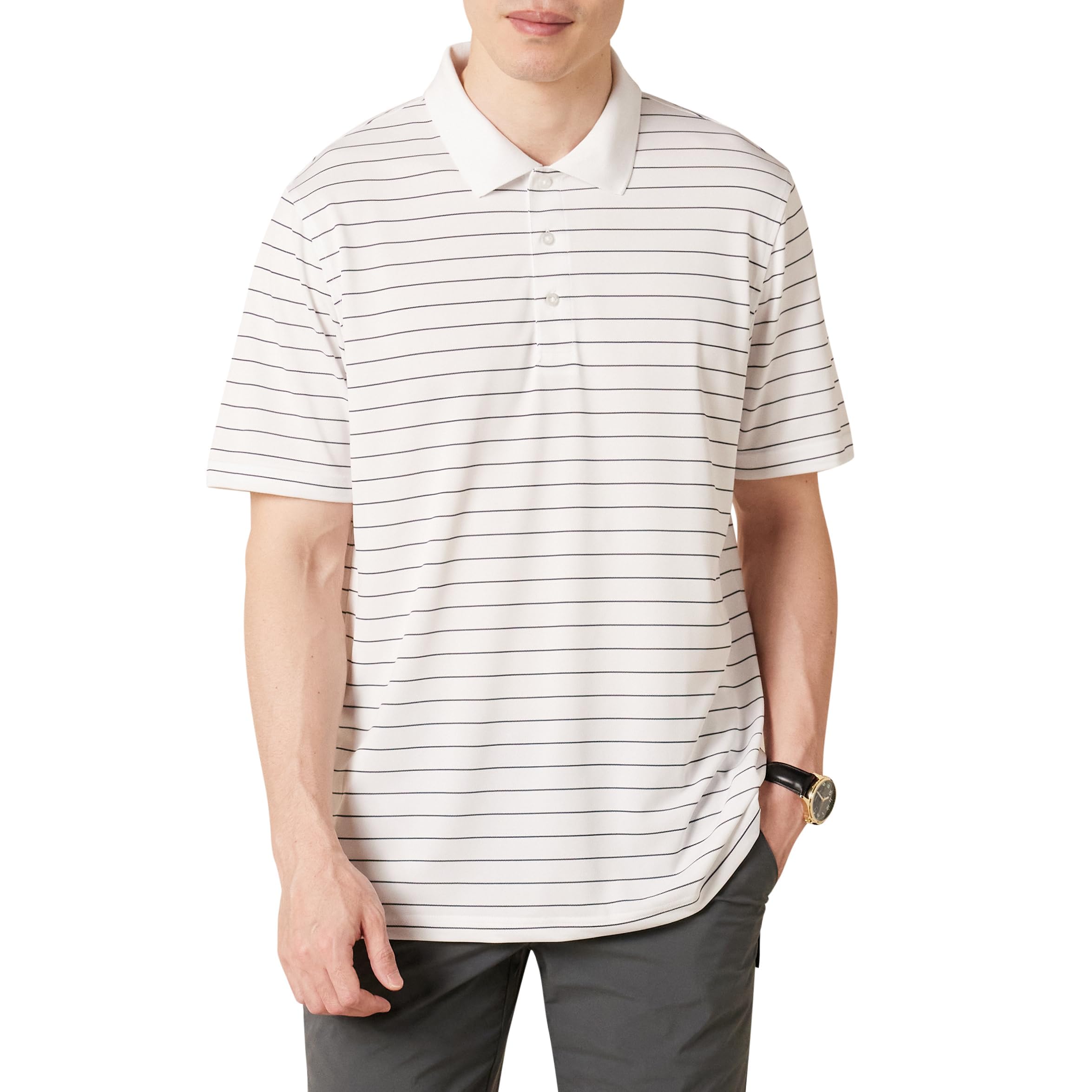 Amazon Essentials Herren Kurzarm Schnelltrocknend Golf Poloshirt