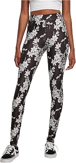 Urban Classics Tb4771-ladies Soft Aop Leggings Pantaloni Donna