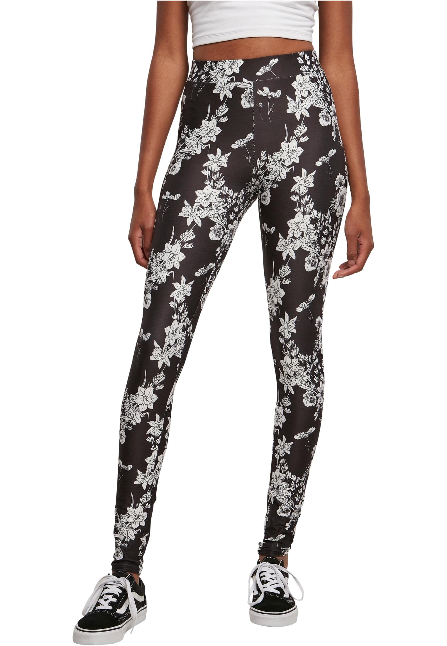 Urban Classics Tb4771-ladies Soft Aop Leggings Pantaloni Donna