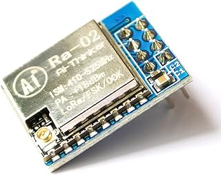 Candeon LoRa Module, Wireless Spread Spectrum Transmission Socket, 433MHz 15KM SX1278 RA-02 Spread Spectrum Wireless Module Spread Spectrum Modulation Transmission Module for Smart Home DIY
