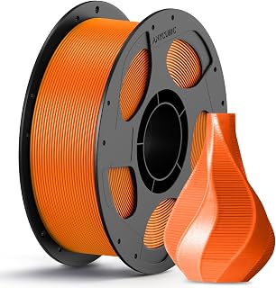 ANYCUBIC PLA 3D Printer Filament 1.75mm, 1KG Orange | Intelligent Identification, Dimensional Accuracy +/- 0.02mm, Reusable Spool