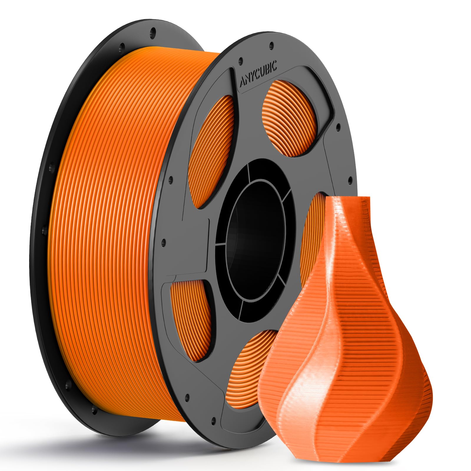 ANYCUBIC PLA 3D Printer Filament 1.75mm, 1KG Orange | Intelligent Identification