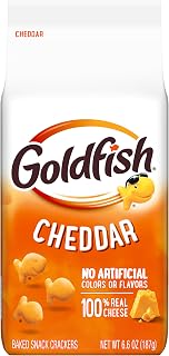 Goldfish Cheddar Baked Snack Crackers, 6.6 Oz Bag