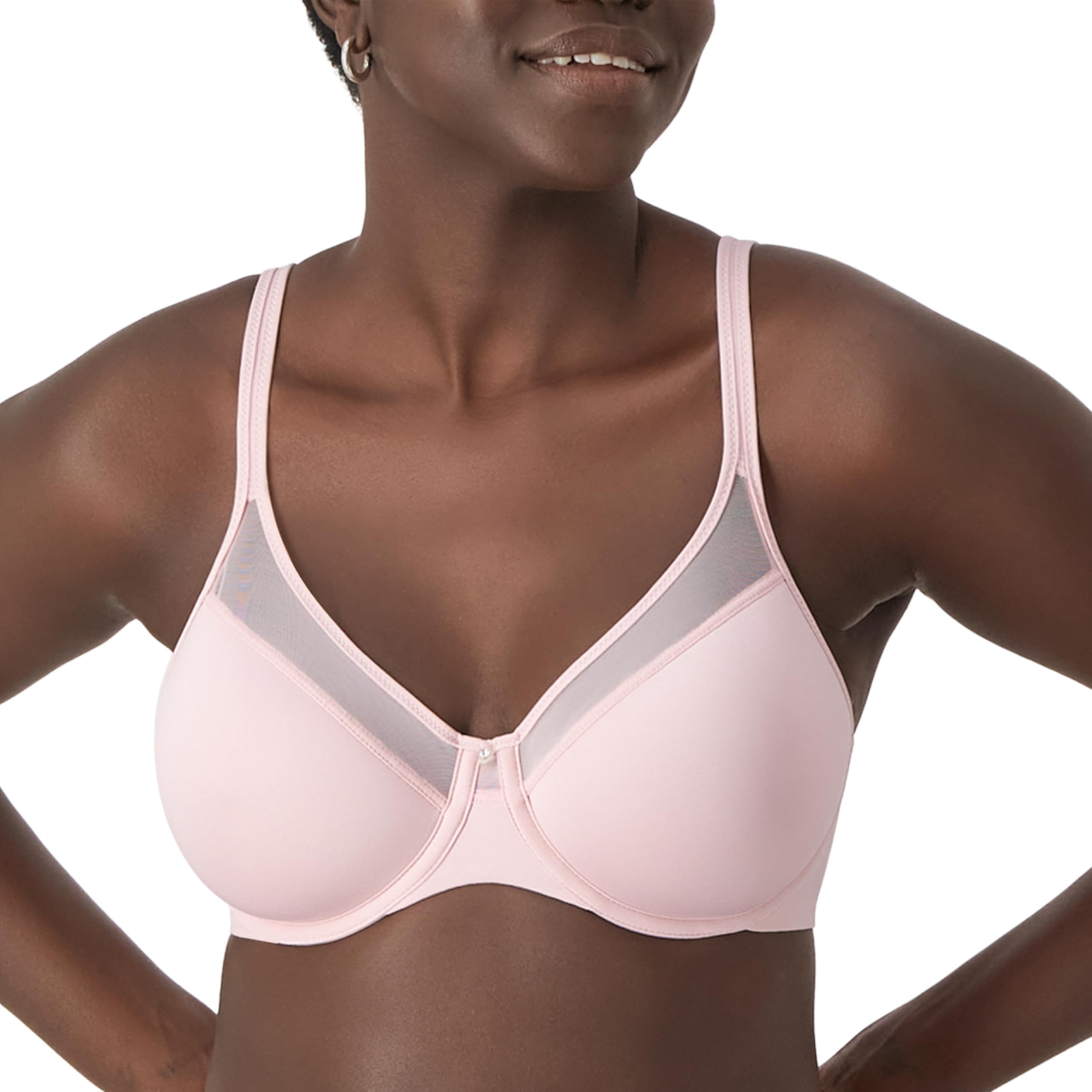 Bali Women's Underwired Bra with U-Neck Ultra Light Bra for Women (Pack of 1)