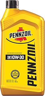 Pennzoil 10W-30 Motor Oil, 1 Quart