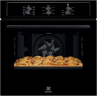 Electrolux Serie 300 Forno Multifunzione, Capacità 68 L, EOH2H044K, Classe A+, Pulizia AquaClean, Cottura Uniforme, Funzione Pizza, 589x594x568 mm, Nero | Capacità 68 L, Classe A+, pulizia a vapore, funzione Pizza, cottura uniforme multilivello, 589x594x568 mm