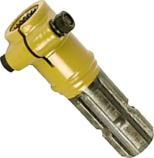 APDTY 160357 PTO Adapter 21 Inner x 6 Outer Spline 1 3/8"x 1 3/4" L= 173mm
