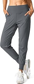 G Gradual Women's Joggers High Waisted Yoga Pants with Pockets Loose Leggings for Women Workout, Athletic, Lounge