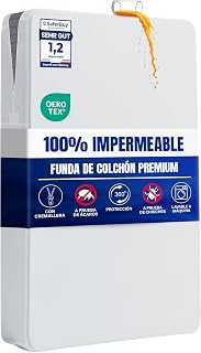 Waterproof Mattress Protector Cover 90 x 190 x 30 cm Zip
