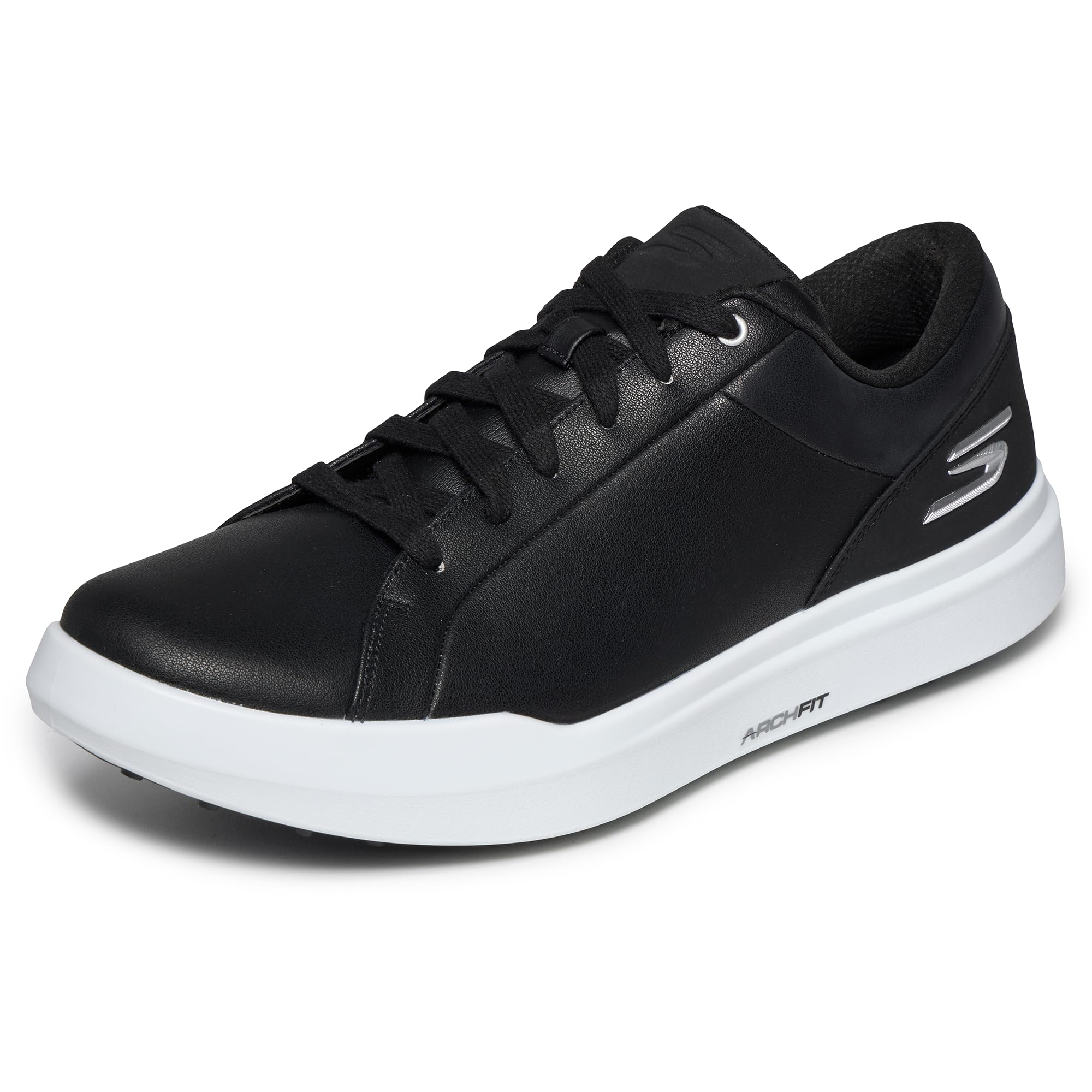 Skechers Drive 6 Arch Leather Relaxed Fit Spikeless Golf Shoe, Men's Trainers