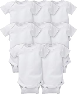 Gerber Baby Boys & Girls 8-Pack Short Sleeve Onesies Bodysuits