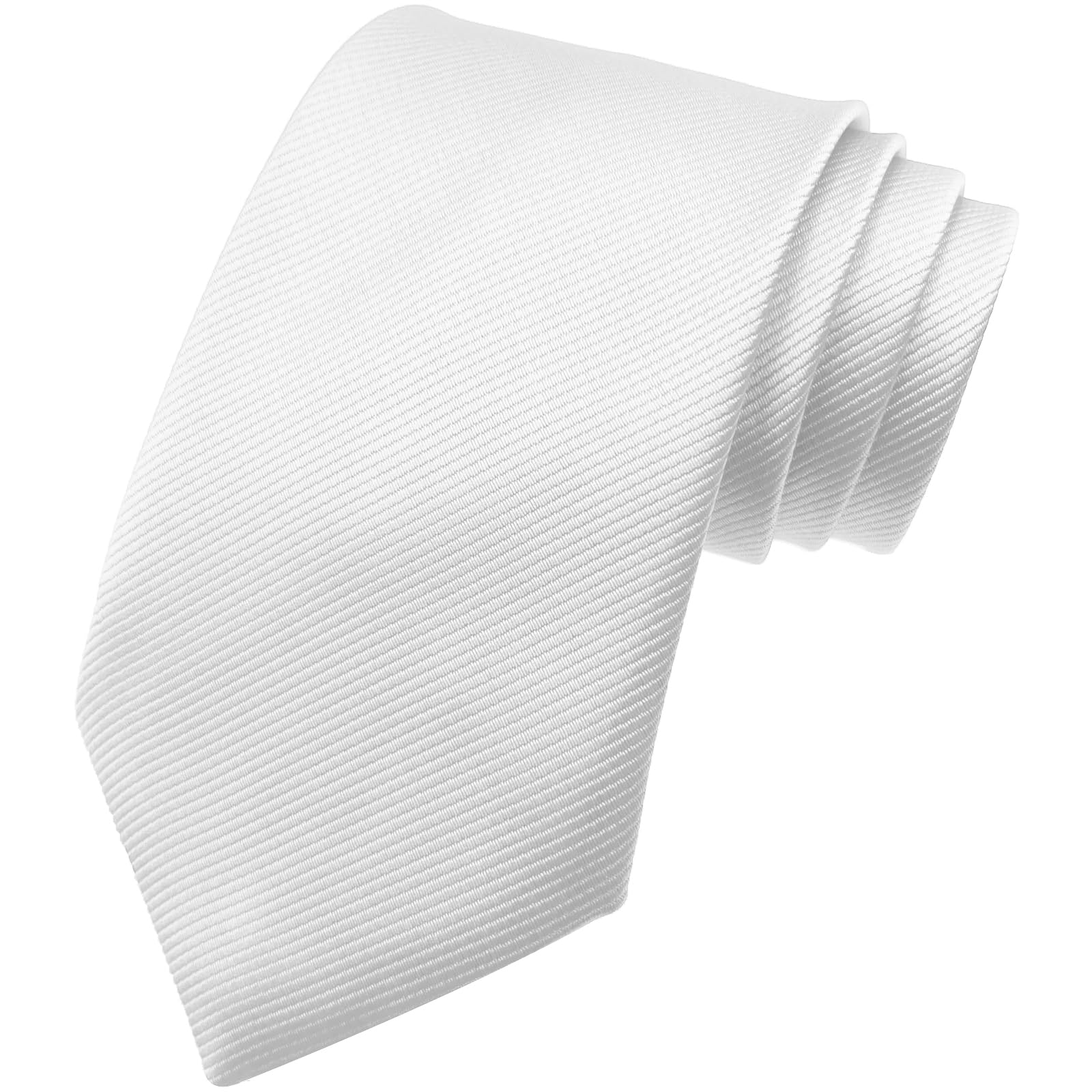 Men's Necktie 3.15" Solid Tie Pure Color Classic Mens Necktie, Premium Formal Bl