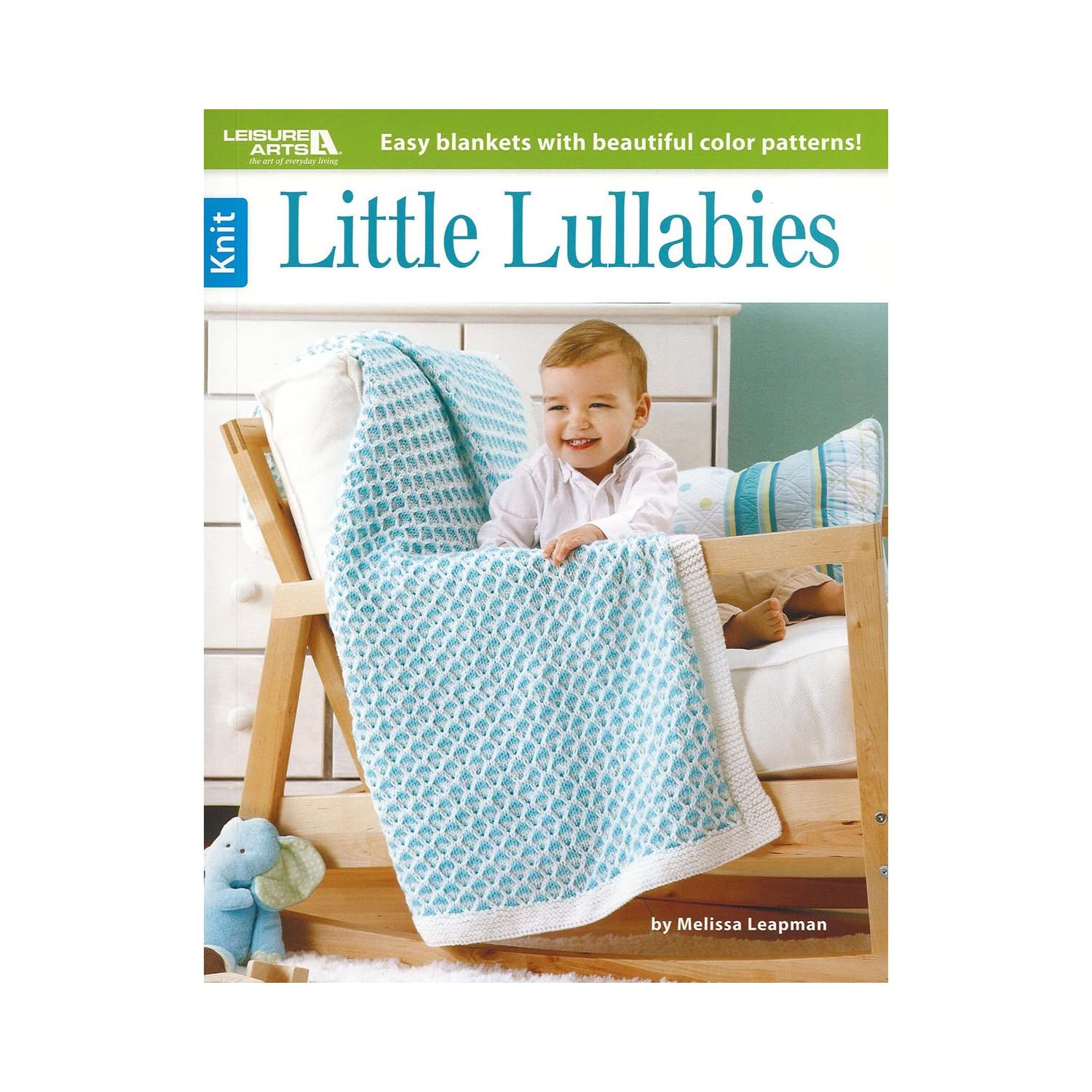Leisure Arts Little Lullabies Knit Book – Knitting Patterns, Step-by-Step How-to