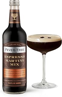 Fever-Tree Classic Espresso Martini Mix, Real Coffee, 16.9 Fl Oz Bottle | Just add vodka for a classic Espresso Martini. Real coffee beans with hints of chocolate and vanilla
