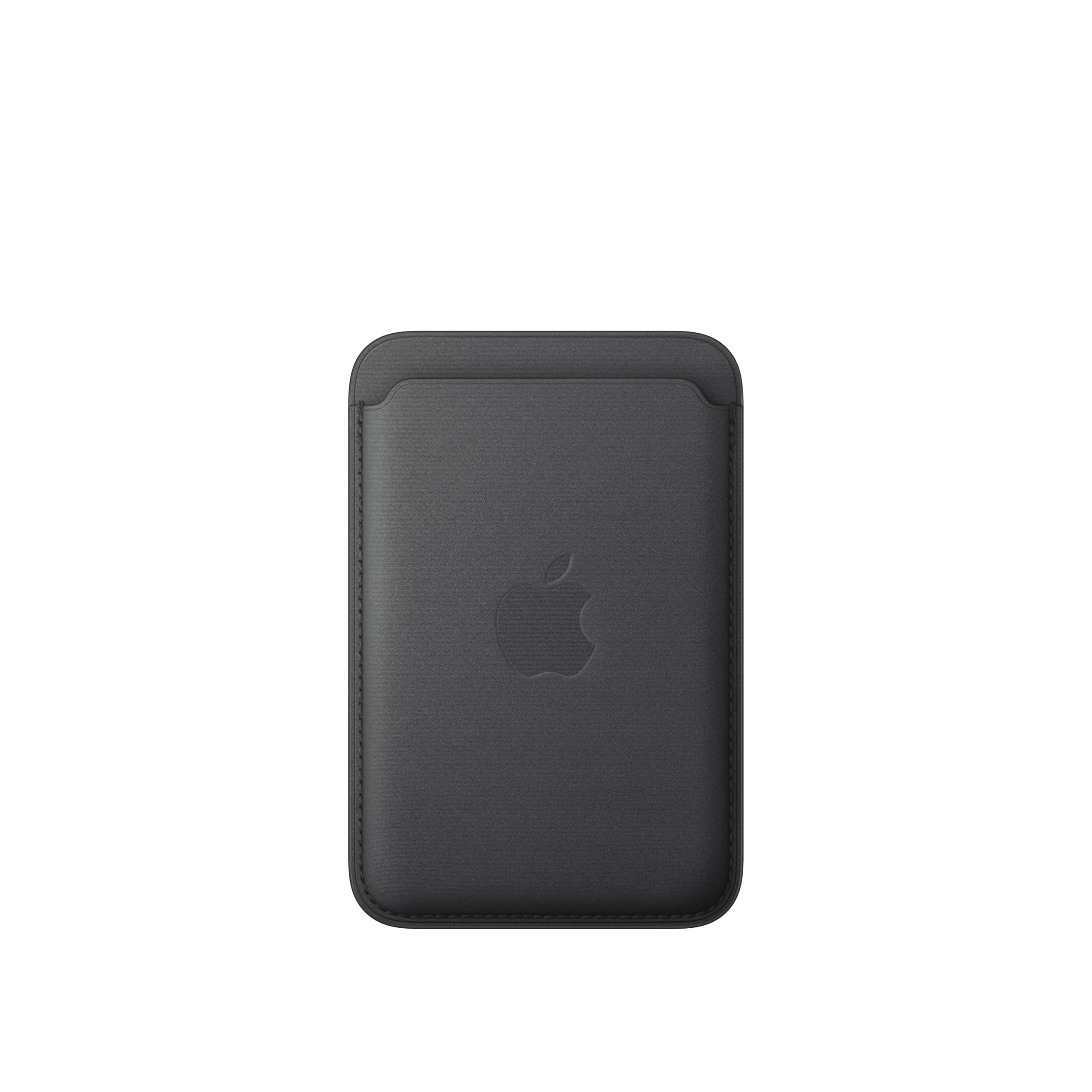 Apple iPhone FineWoven Wallet with MagSafe – Black ​​​​​​​ | Durable microtwill,