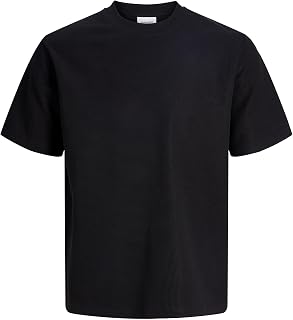 JACK & JONES Male T-Shirt Plain Crew Neck T-Shirt