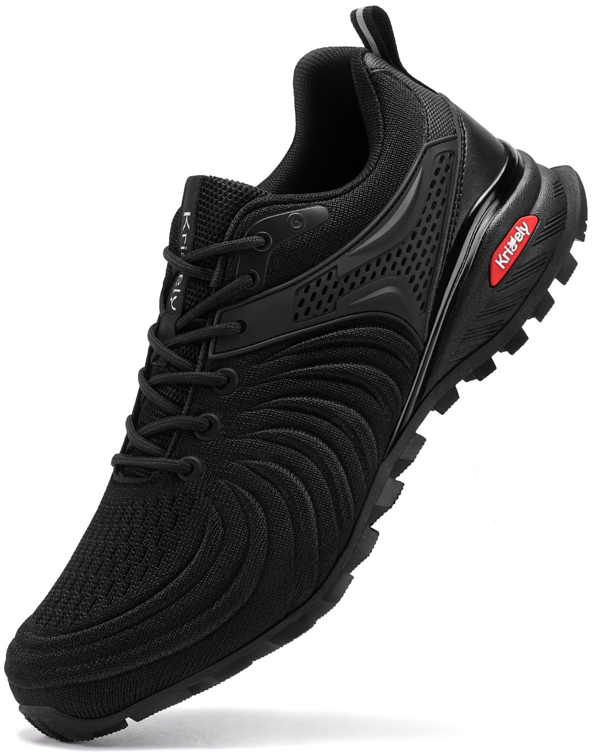 Kricely Men's Walking Shoes Breathable Lightweight Fashion Sneakers Non Slip Spo