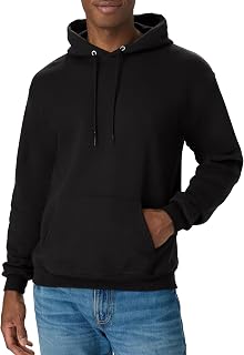 Hanes Mens EcoSmart Hoodie, Midweight Fleece Sweatshirt, Pullover Hooded Sweatshirt for MenHooded Sweatshirt
