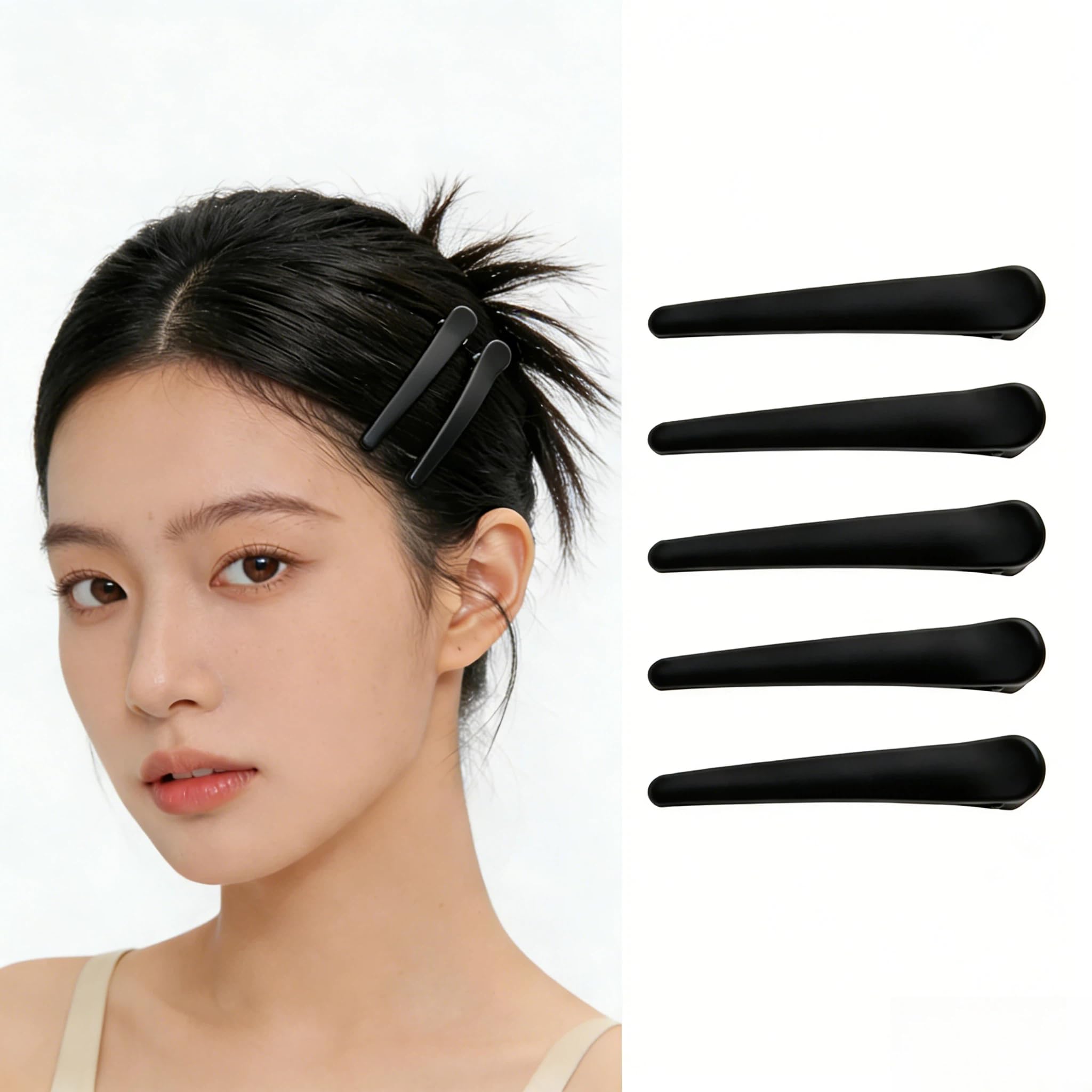 5 Professional Clips for Hair Styling, Large Hair Section Clips, Ideal Gift for 