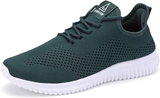 VAMJAM Men's Running Shoes Ultra Lightweight Breathable Walking Shoes Non Slip Athletic Fashion Sneakers Mesh Workout Casual Sports Shoes