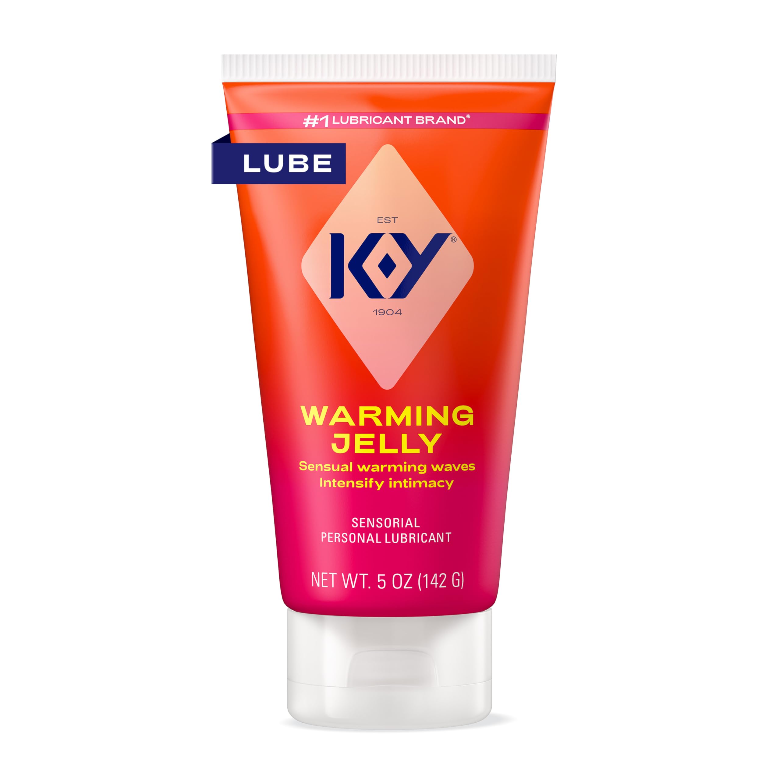 K-Y Warming Jelly Personal Lubricant, Sensorial Lube for Sex, 5 FL OZ | Glycol-B