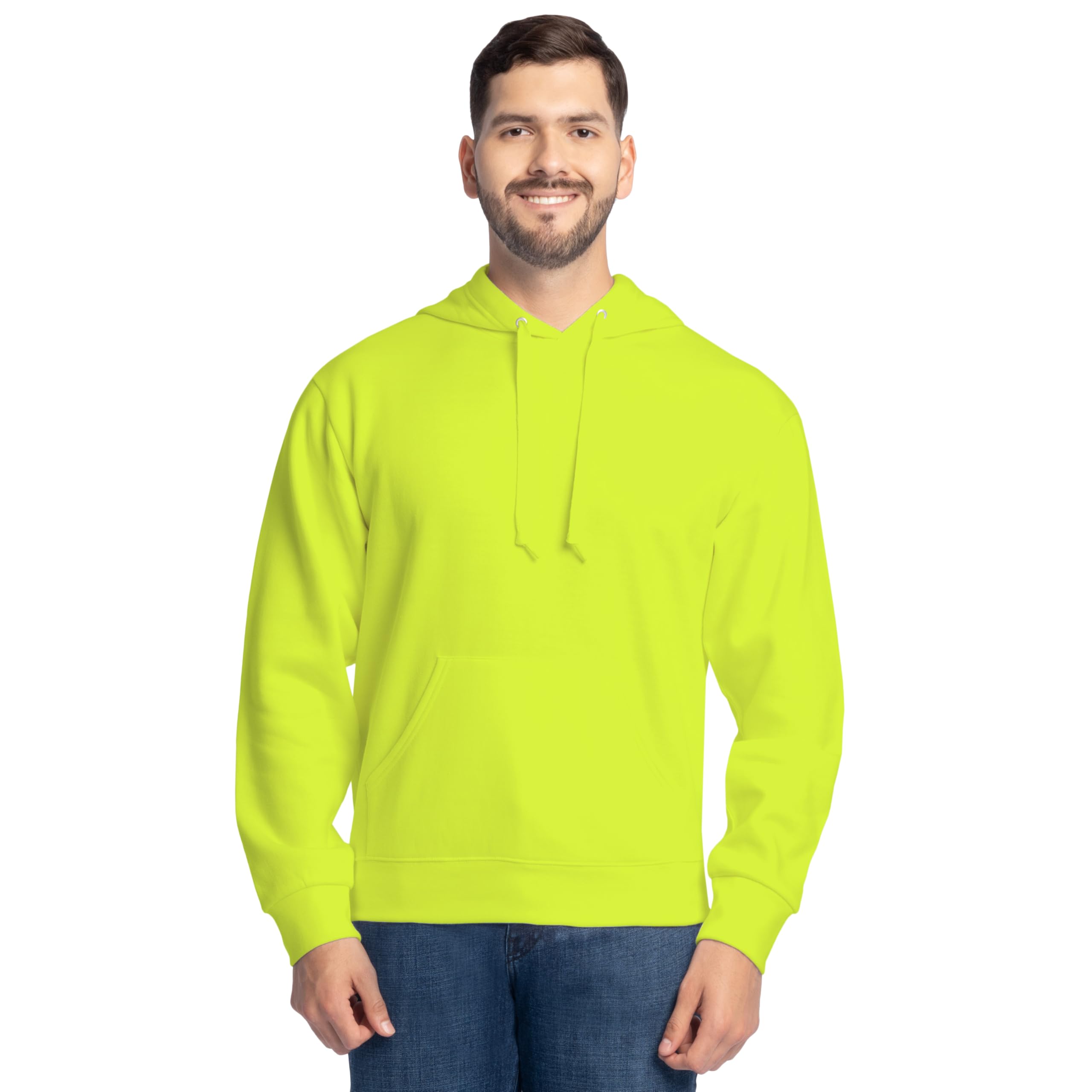 Fruit of the Loom Men's Eversoft Fleece Pullover Hooded Sweatshirt, Moisture Wic