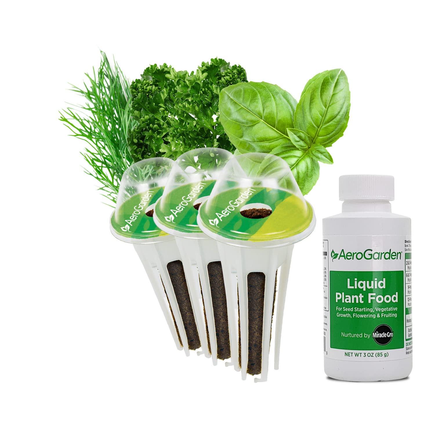 AeroGarden Gourmet Herb Seed Pod Kit, 3-Pod | Herb Seed Pod Kit for AeroGarden H