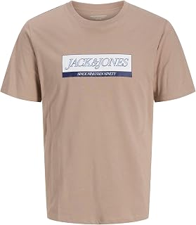 JACK & JONES Jorinwood Block Branding Tee SS CN Men's