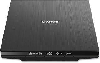 Canon CanoScan LiDE 400 Slim Scanner, 7.7" x 14.5" x 0.4", Document & Photo Scanner, Black