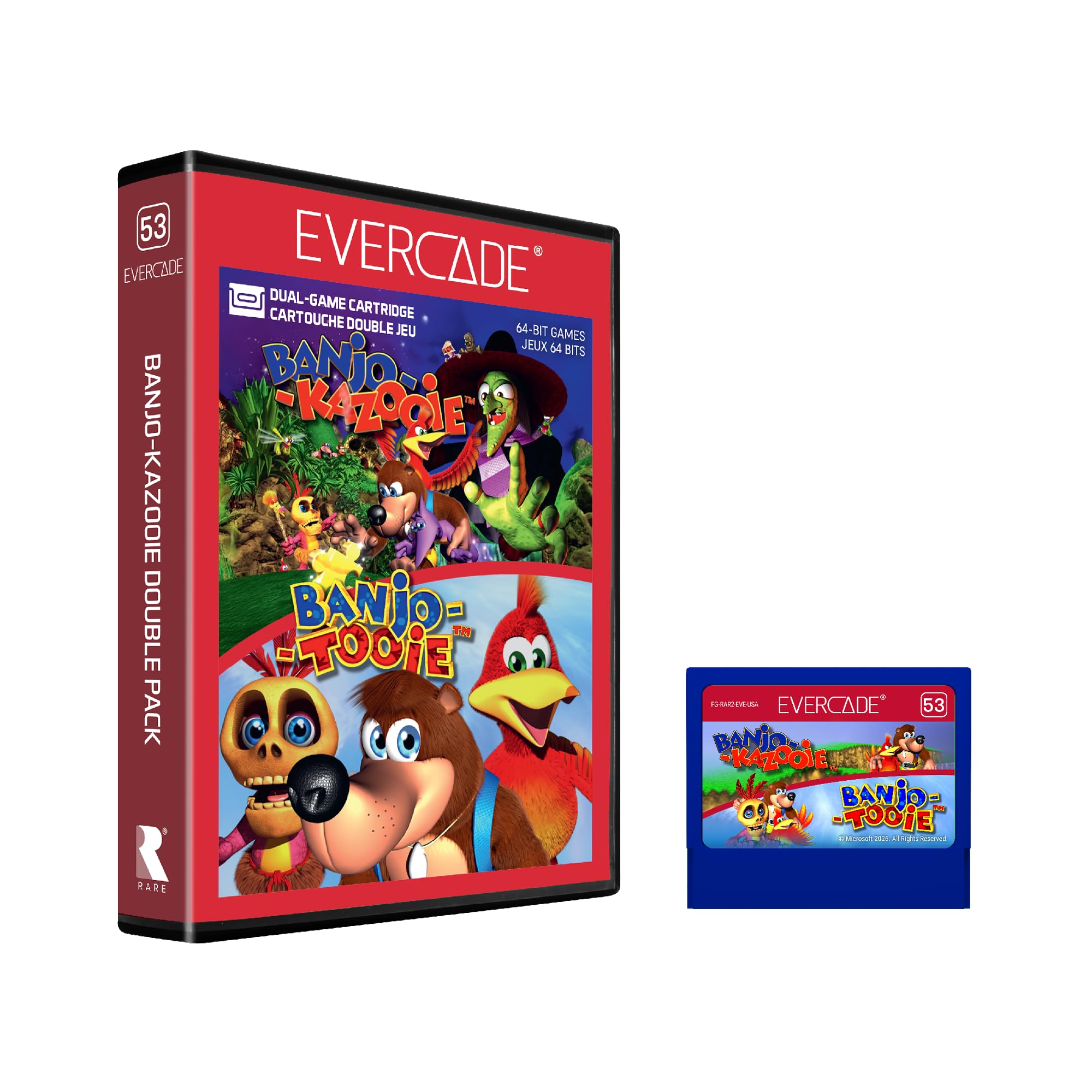Blaze Evercade Banjo-Kazooie Double Pack Cartridge