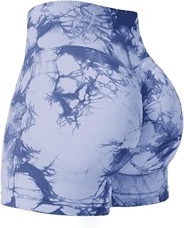 YEOREO Professional Women Workout Shorts 3.6" Scrunch Biker Shorts