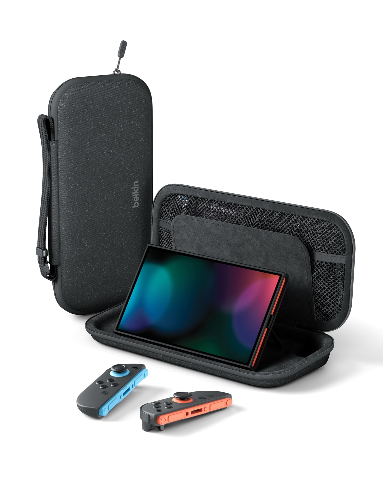 Belkin Gaming Nintendo Switch 2 Case Travel Bag with AirTag Holder & Game Card S