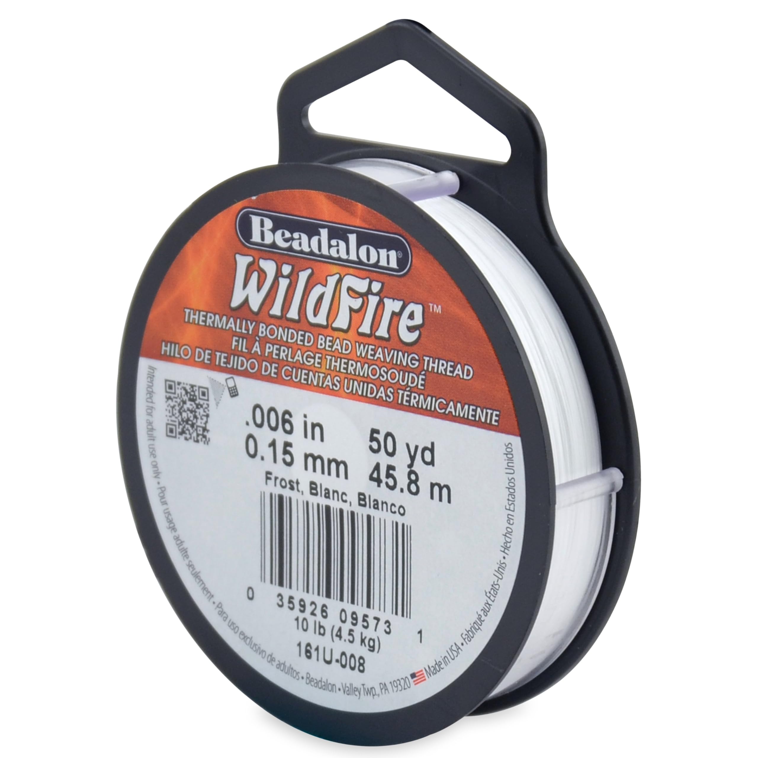 Beadalon Wildfire Beading Thread Jewelry Fishing Line | Polyester, Braided threa