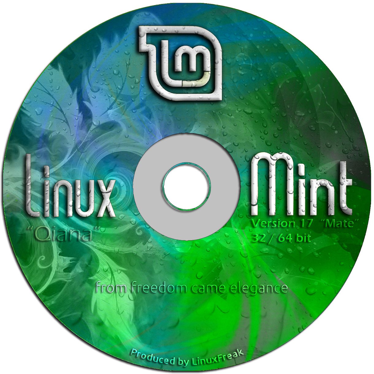 Linux Mint 17 Special Edition DVD - Includes both 32-bit and 64-bit MATE version